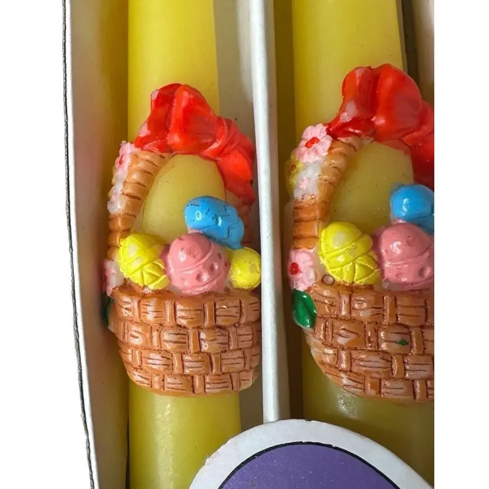 Vintage Easter Pals Set of 2 Yellow 10
